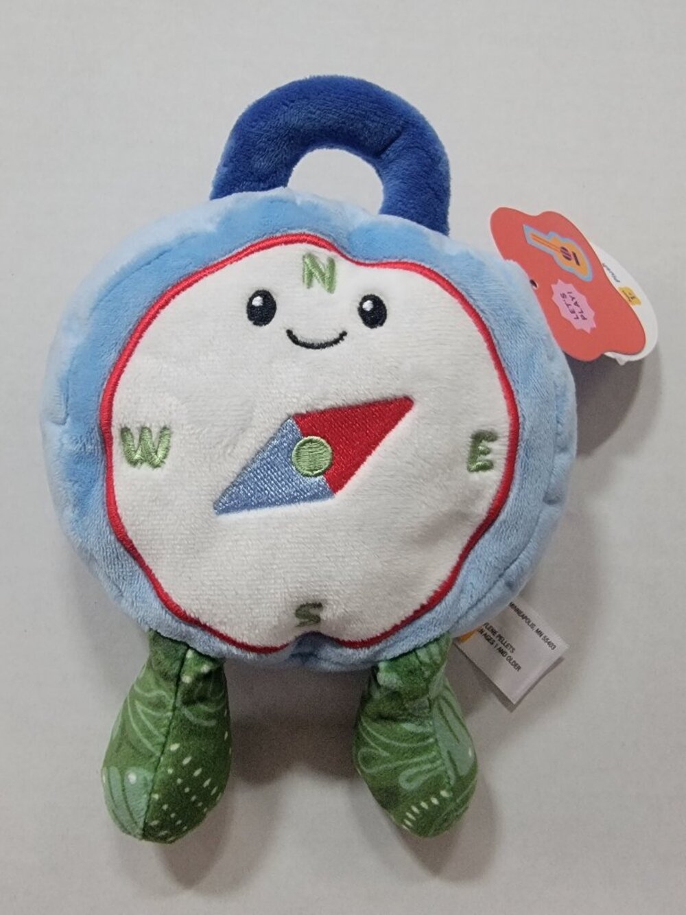 NWT Giggle Scape Whimsical Compass Plush Toy